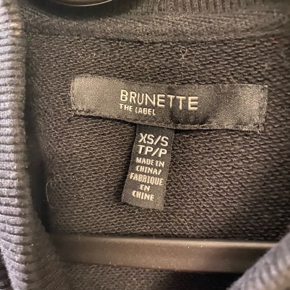 Brunette the label moc neck sweater - Picture 3 of 3